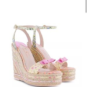 Loveshackfancy X Sophia Webster Lucita Wedge Espadrille